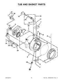 05 - Tub And Basket Parts parts for Maytag Washer 7MMHW6000BW0 from AppliancePartsPros.com