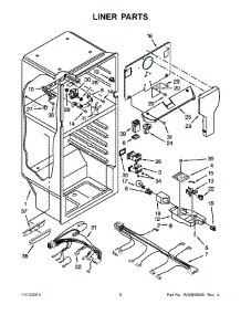 04 - Liner Parts parts for Maytag Refrigerator M8RXCGFXB03 from AppliancePartsPros.com