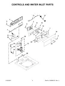 03 - Controls And Water Inlet Parts parts for Maytag Laundry Center MAT20MNAWW0 from AppliancePartsPros.com