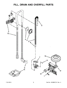 05 - Fill, Drain And Overfill Parts parts for Maytag Dishwasher MDB6769PAS4 from AppliancePartsPros.com