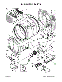 04 - Bulkhead Parts parts for Maytag Dryer MDE28PRCZW0 from AppliancePartsPros.com