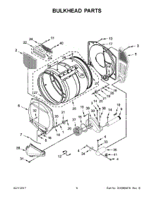04 - Bulkhead Parts parts for Maytag Laundry Center MDG20PDAGW0 from AppliancePartsPros.com