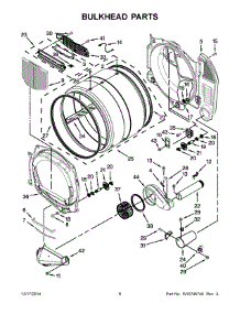 04 - Bulkhead Parts parts for Maytag Dryer MDG25PDBGW0 from AppliancePartsPros.com