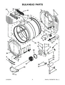 04 - Bulkhead Parts parts for Maytag Dryer MDG25PNBGW0 from AppliancePartsPros.com