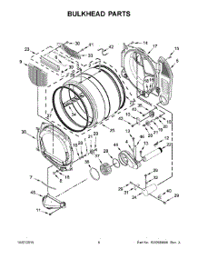 04 - Bulkhead Parts parts for Maytag Dryer MDG28PDCGW0 from AppliancePartsPros.com