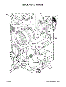 04 - Bulkhead Parts parts for Maytag Dryer MED5500FC0 from AppliancePartsPros.com