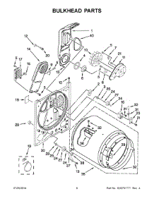 04 - Bulkhead Parts parts for Maytag Dryer MEDC555DW1 from AppliancePartsPros.com