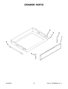 06 - Drawer Parts parts for Maytag Range MER8650ES0 from AppliancePartsPros.com