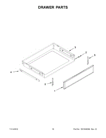 06 - Drawer Parts parts for Maytag Range MER8650FZ0 from AppliancePartsPros.com