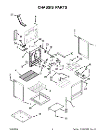 04 - Chassis Parts parts for Maytag Range MER8700DE0 from AppliancePartsPros.com
