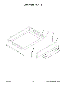 06 - Drawer Parts parts for Maytag Range MER8700DH0 from AppliancePartsPros.com