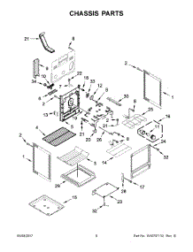 04 - Chassis Parts parts for Maytag Range MER8700DS1 from AppliancePartsPros.com