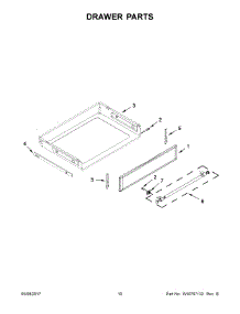 06 - Drawer Parts parts for Maytag Range MER8700DS1 from AppliancePartsPros.com