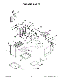 04 - Chassis Parts parts for Maytag Range MER8800FZ0 from AppliancePartsPros.com