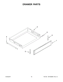 06 - Drawer Parts parts for Maytag Range MER8800FZ0 from AppliancePartsPros.com