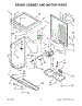 04 - Dryer Cabinet And Motor Parts