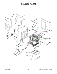 04 - Chassis Parts parts for Maytag Oven MET8720DE00 from AppliancePartsPros.com