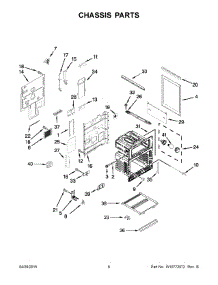 04 - Chassis Parts parts for Maytag Range MET8720DS01 from AppliancePartsPros.com