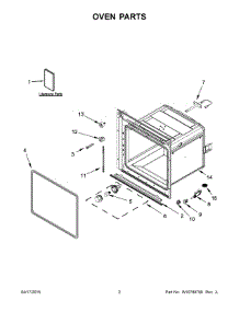 02 - Oven Parts parts for Maytag Oven MEW5524AS00 from AppliancePartsPros.com