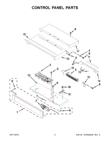 03 - Control Panel Parts parts for Maytag Oven MEW7527AS01 from AppliancePartsPros.com