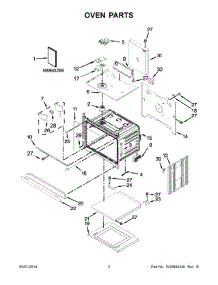 02 - Oven Parts parts for Maytag Oven MEW7527AS02 from AppliancePartsPros.com