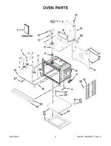 02 - Oven Parts parts for Maytag Oven MEW7527DB00 from AppliancePartsPros.com