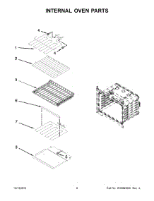 05 - Internal Oven Parts parts for Maytag Oven MEW7527DH01 from AppliancePartsPros.com