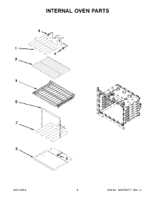 05 - Internal Oven Parts parts for Maytag Oven MEW7527DS00 from AppliancePartsPros.com