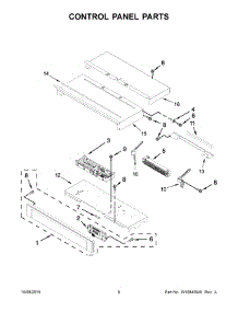04 - Control Panel Parts parts for Maytag Oven MEW7530DB01 from AppliancePartsPros.com