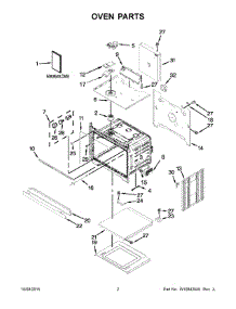 02 - Oven Parts parts for Maytag Oven MEW7530DH01 from AppliancePartsPros.com