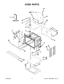 02 - Oven Parts parts for Maytag Oven MEW7530DS00 from AppliancePartsPros.com