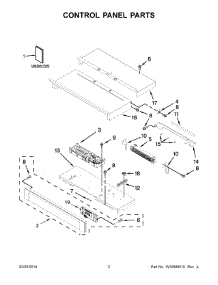 02 - Control Panel Parts parts for Maytag Oven MEW7627AB02 from AppliancePartsPros.com