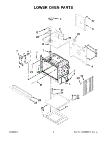 04 - Lower Oven Parts parts for Maytag Oven MEW7627AW02 from AppliancePartsPros.com