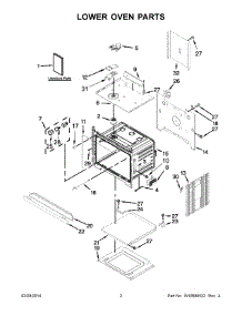 02 - Lower Oven Parts parts for Maytag Oven MEW7630AS02 from AppliancePartsPros.com