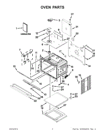 02 - Oven Parts parts for Maytag Oven MEW9527AS01 from AppliancePartsPros.com