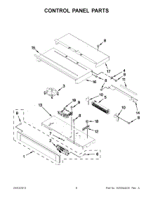 05 - Control Panel Parts parts for Maytag Oven MEW9527AS01 from AppliancePartsPros.com