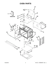 02 - Oven Parts parts for Maytag Oven MEW9527DS01 from AppliancePartsPros.com