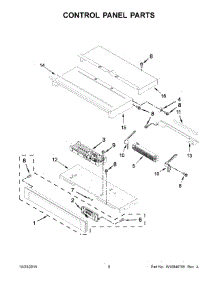 05 - Control Panel Parts parts for Maytag Oven MEW9527DS01 from AppliancePartsPros.com