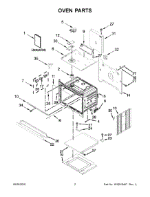 02 - Oven Parts parts for Maytag Range MEW9527FB00 from AppliancePartsPros.com