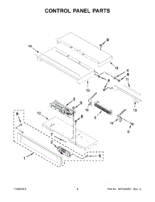 05 - Control Panel Parts parts for Maytag Wall Oven MEW9527FZ02 from AppliancePartsPros.com