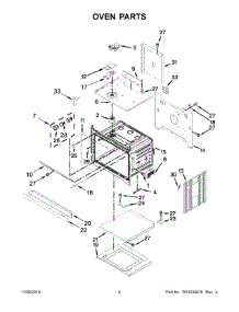 03 - Oven Parts parts for Maytag Wall Oven MEW9530FW01 from AppliancePartsPros.com