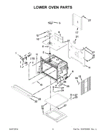 04 - Lower Oven Parts parts for Maytag Oven MEW9630AB02 from AppliancePartsPros.com