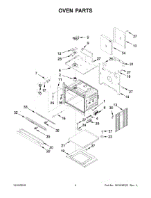 03 - Oven Parts parts for Maytag Wall Oven MEW9630FW01 from AppliancePartsPros.com