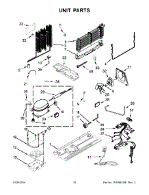 06 - Unit Parts parts for Maytag Refrigerator MFB2055YEM02 from AppliancePartsPros.com