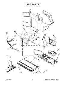 07 - Unit Parts parts for Maytag Refrigerator MFF2258DEM00 from AppliancePartsPros.com