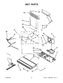 07 - Unit Parts parts for Maytag Refrigerator MFF2258FEZ00 from AppliancePartsPros.com
