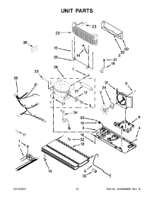 07 - Unit Parts parts for Maytag Refrigerator MFI2269DRM01 from AppliancePartsPros.com