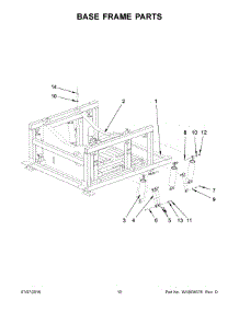 06 - Base Frame Parts parts for Maytag Laundry Center MFS180PAVS from AppliancePartsPros.com