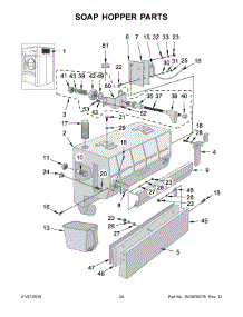 13 - Soap Hopper Parts parts for Maytag Laundry Center MFS180PAVS from AppliancePartsPros.com