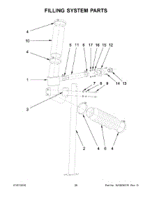 14 - Filling System Parts parts for Maytag Laundry Center MFS180PAVS from AppliancePartsPros.com